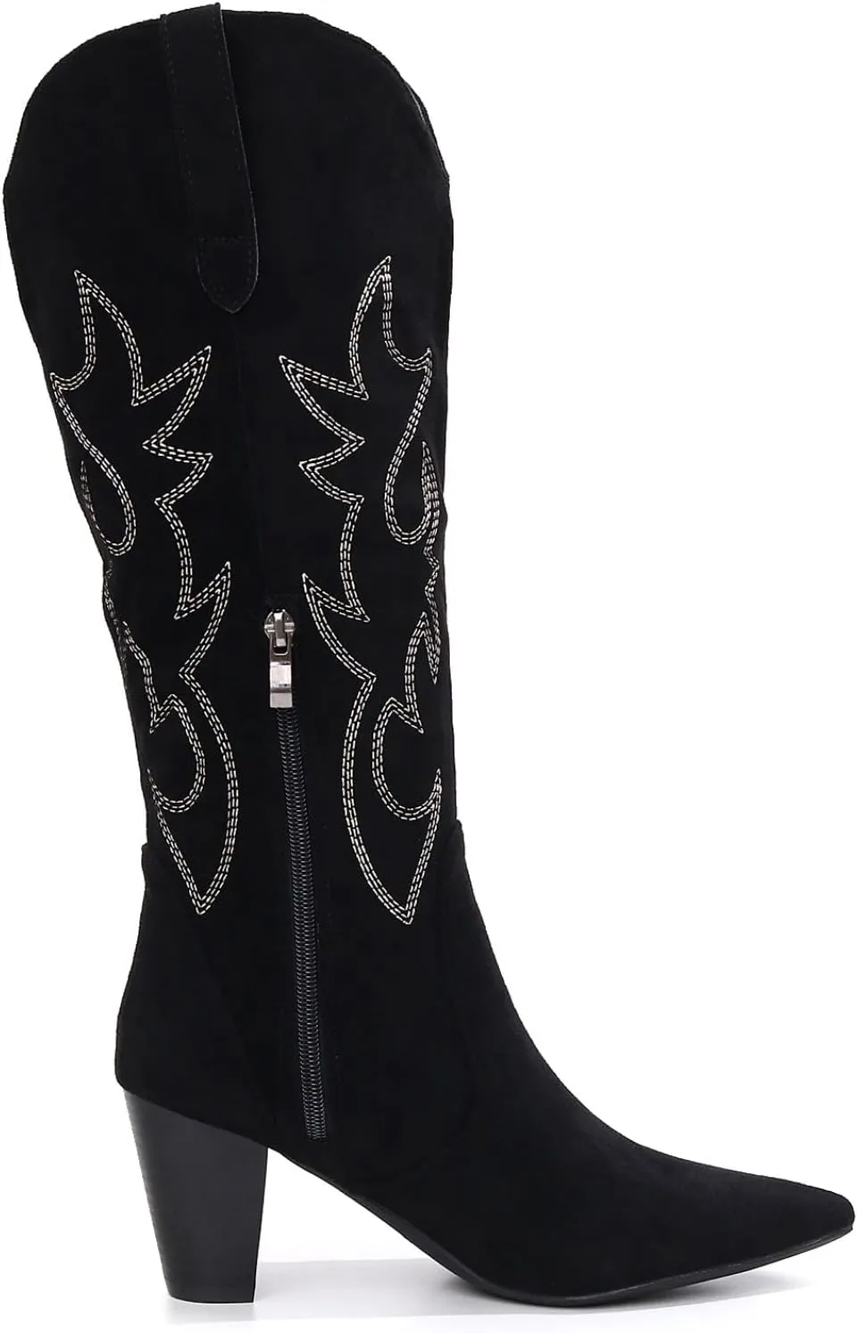 VenusCelia Women's Knee High Stretchy Fashion Boots
