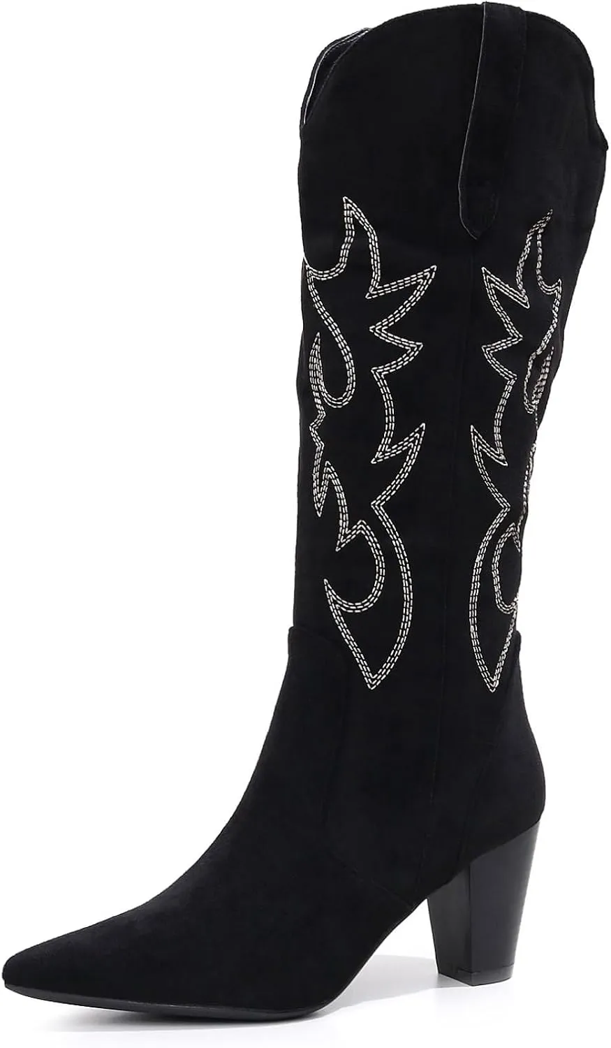 VenusCelia Women's Knee High Stretchy Fashion Boots