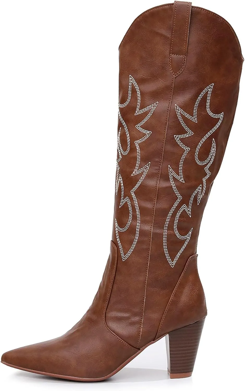 VenusCelia Women's Knee High Stretchy Fashion Boots