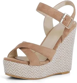 Wedge Summer Shoes Sandals For Women Platform Flip Flops Fashion Knitted Casual Party Shoes Female Large Size