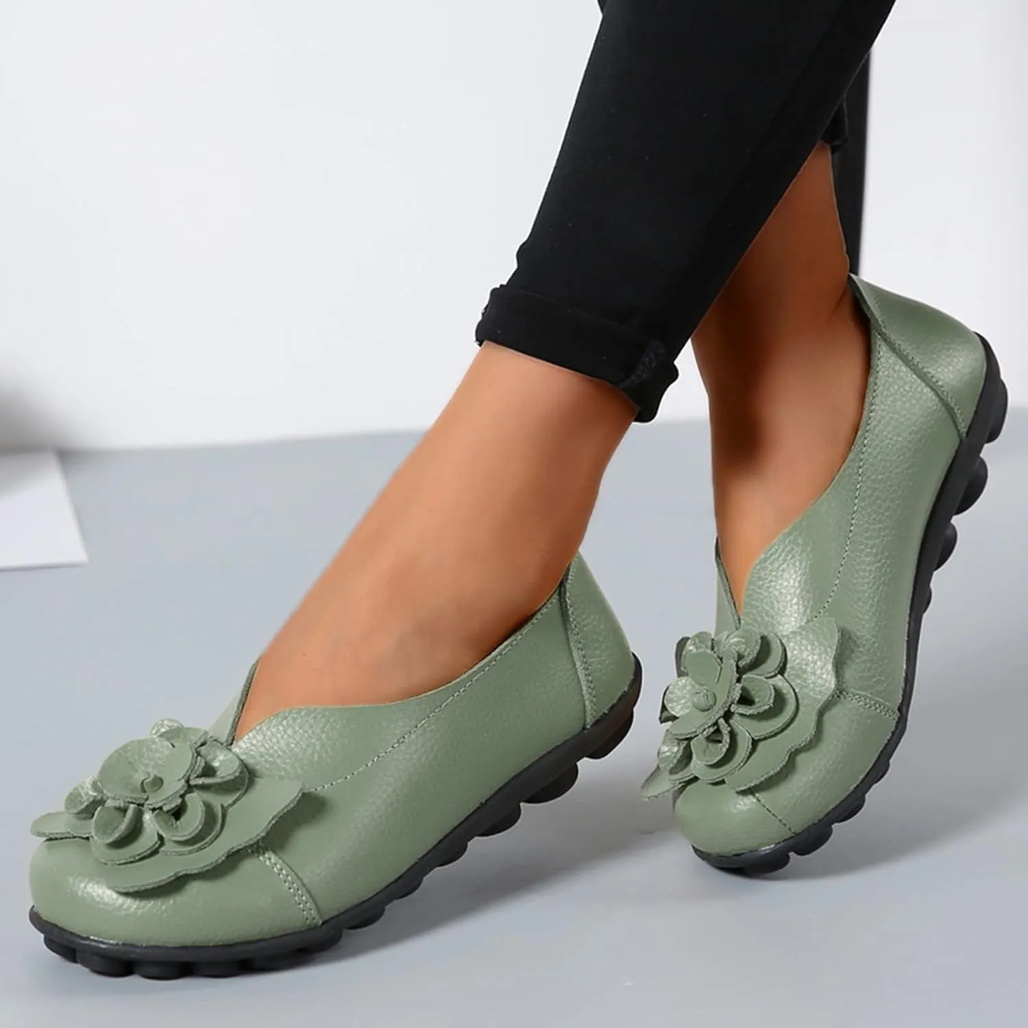 Women's Dress Flat Ballet Low Wedge Fashion Womens Breathable Lace Up Shoes Casual Shoes Academy Dress and Casual Shoe
