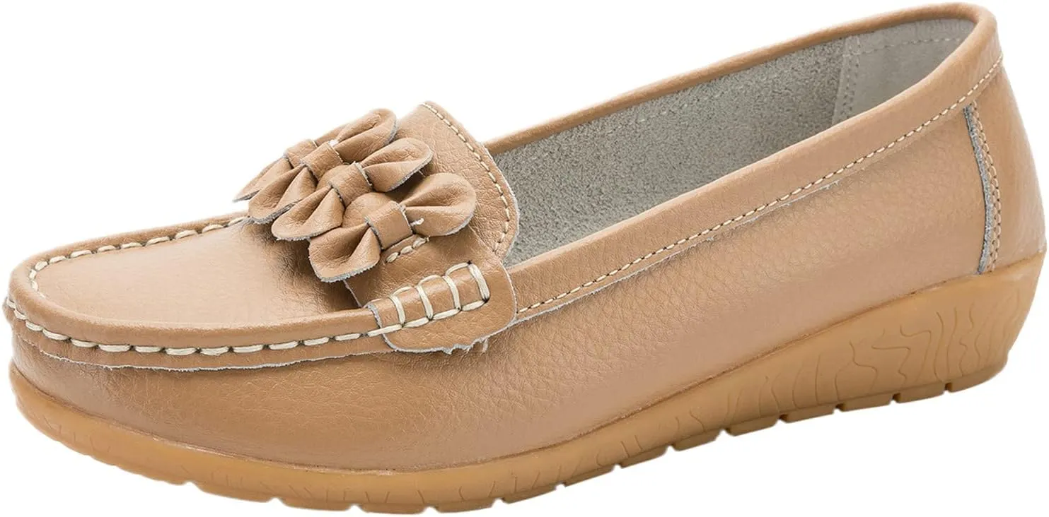 Women's Flats Shoes Ballet Flats Comfortable Womens Dress Shoes Round Toe Slip on Comfort Slip on Flat Shoes