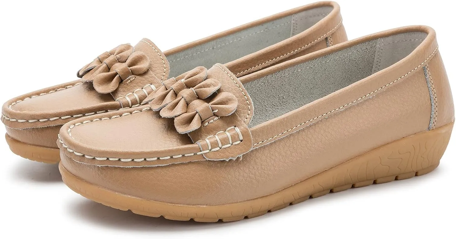 Women's Flats Shoes Ballet Flats Comfortable Womens Dress Shoes Round Toe Slip on Comfort Slip on Flat Shoes