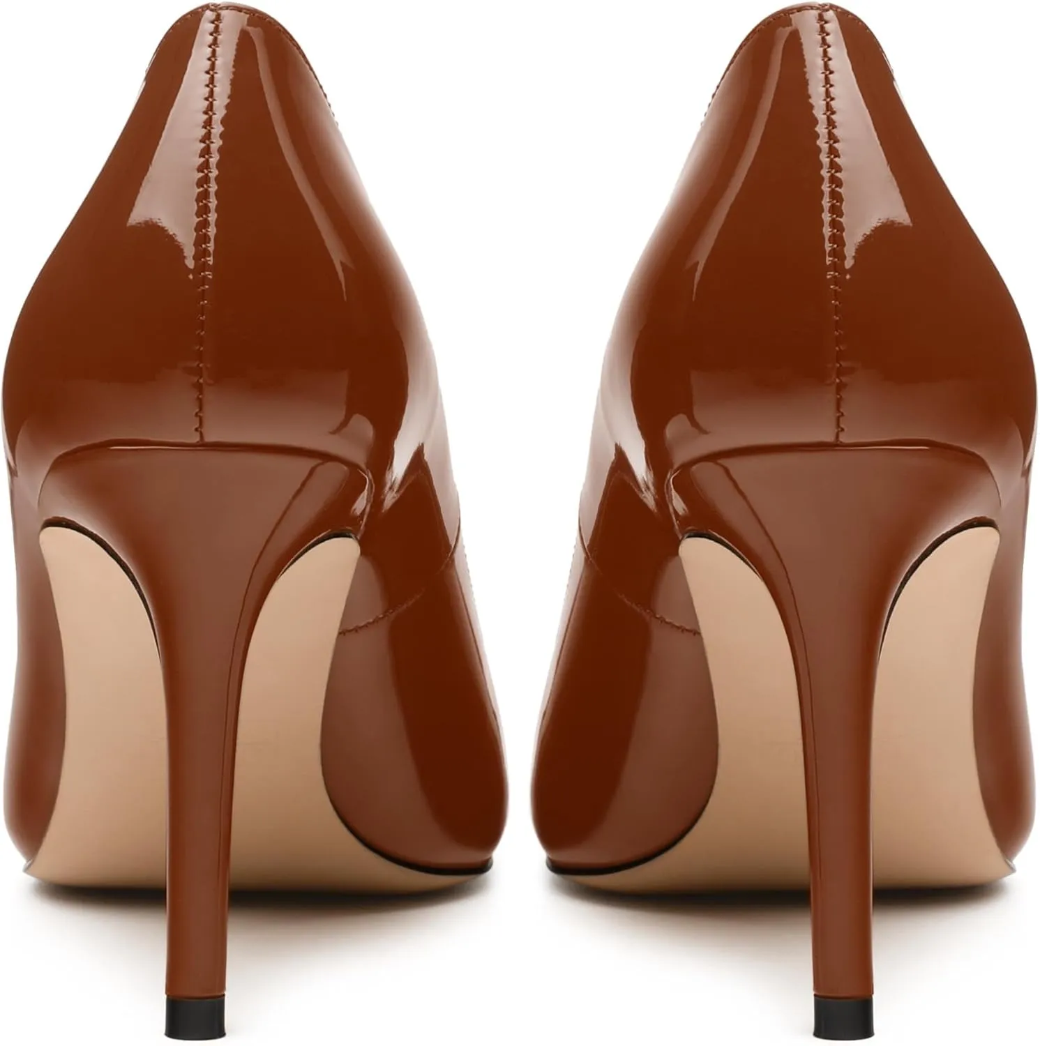 Women's Pumps, Closed Pointed Toe High Stiletto Heels Dress Wedding Pump Shoes for Women