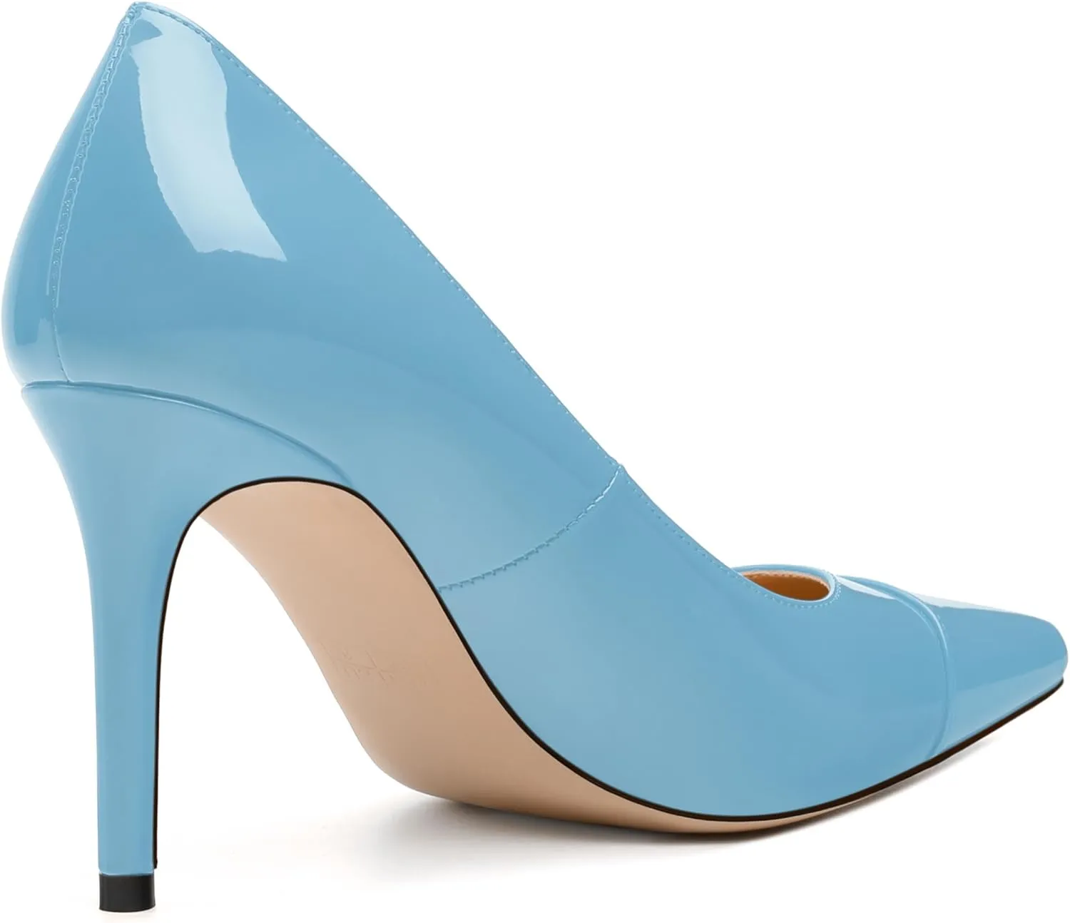 Women's Pumps, Closed Pointed Toe High Stiletto Heels Dress Wedding Pump Shoes for Women