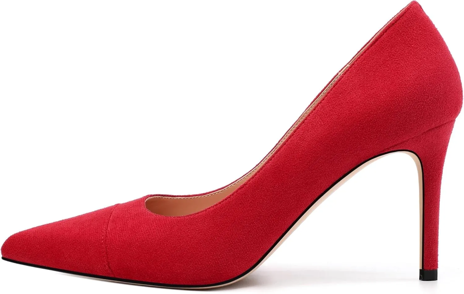 Women's Pumps, Closed Pointed Toe High Stiletto Heels Dress Wedding Pumps Shoes for Women
