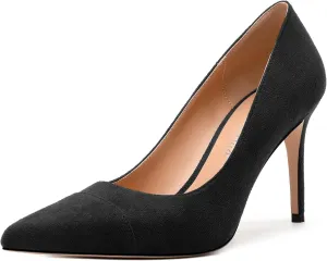 Women's Pumps, Closed Pointed Toe High Stiletto Heels Dress Wedding Pumps Shoes for Women