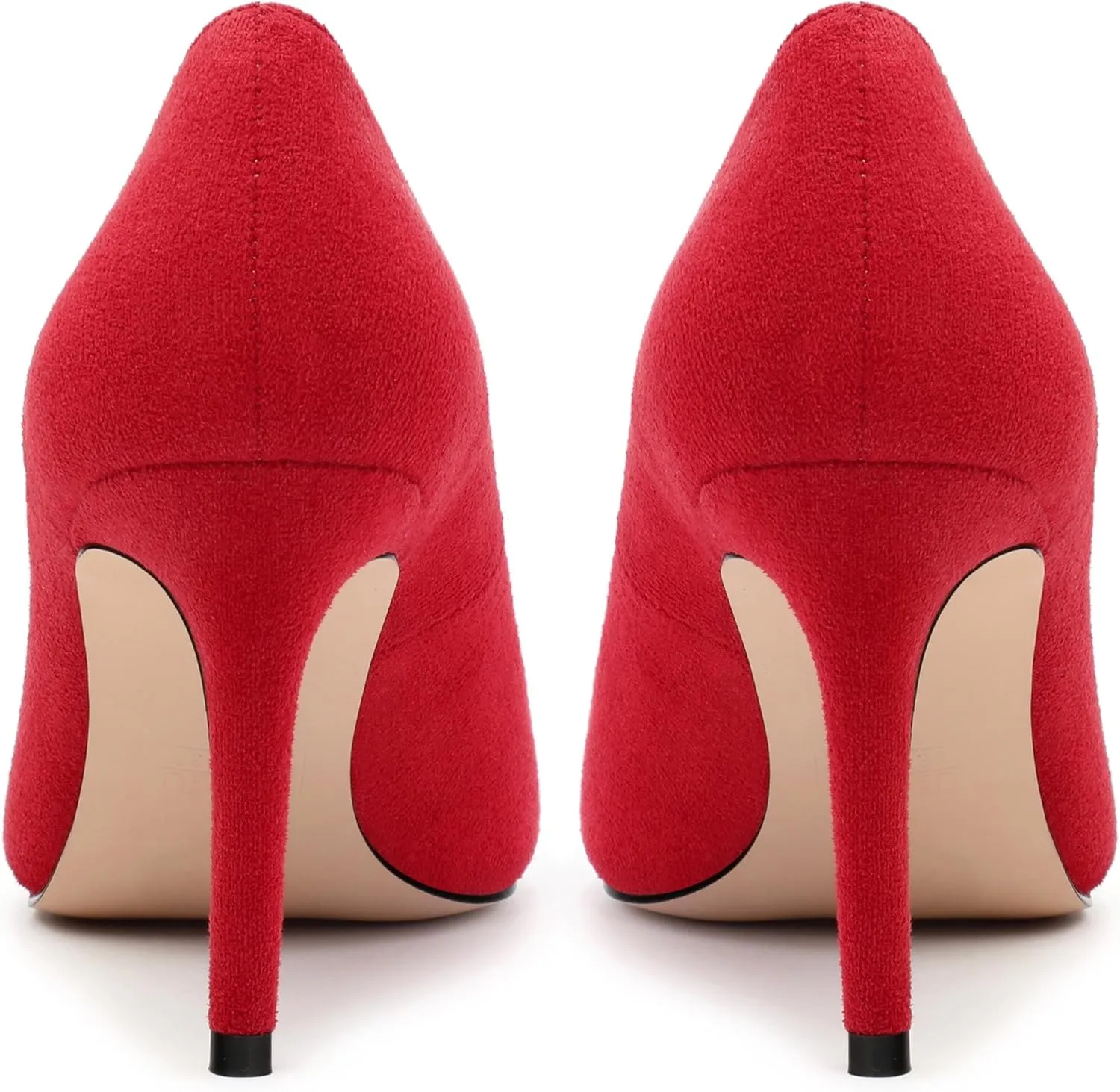 Women's Pumps, Closed Pointed Toe High Stiletto Heels Dress Wedding Pumps Shoes for Women