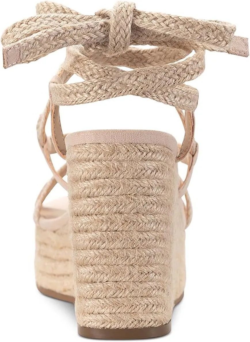 Womens Trinnie Strappy Casual Wedge Heels