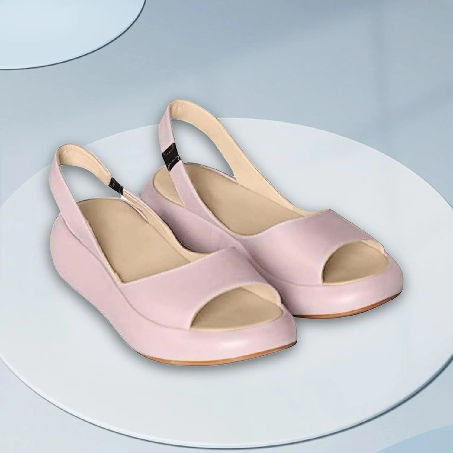 Yifare Sandals with Straps Washable Slingback Orthopedic Slide Sport Sandals Casual Flat Corrective Shoes